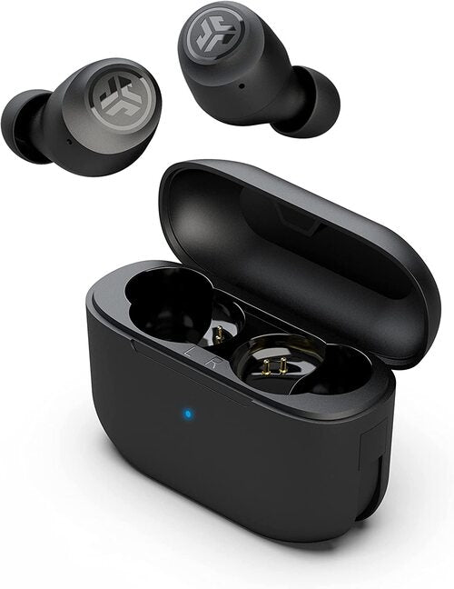 Multimedia>Headphones>Wireless - JLab - EBGAIRPOPRBLK124 - Open Box