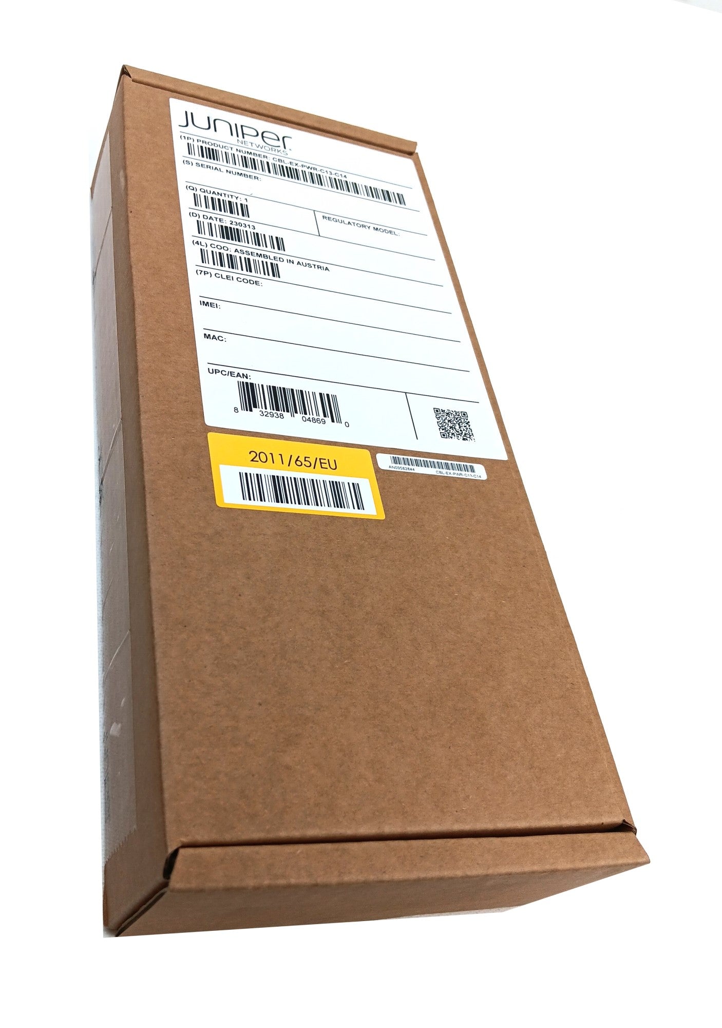 Cables & Connectors>Power - Juniper Networks - CBL-EX-PWR-C13-C14 - New