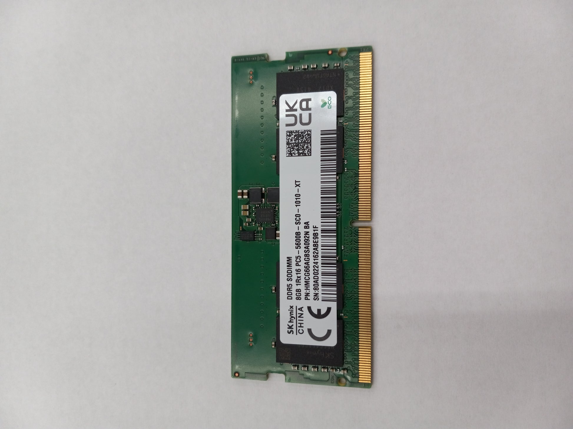 Memory>RAM - Desktop/Laptop - Hynix - HMCG66AGBSA092N-BA - Open Box