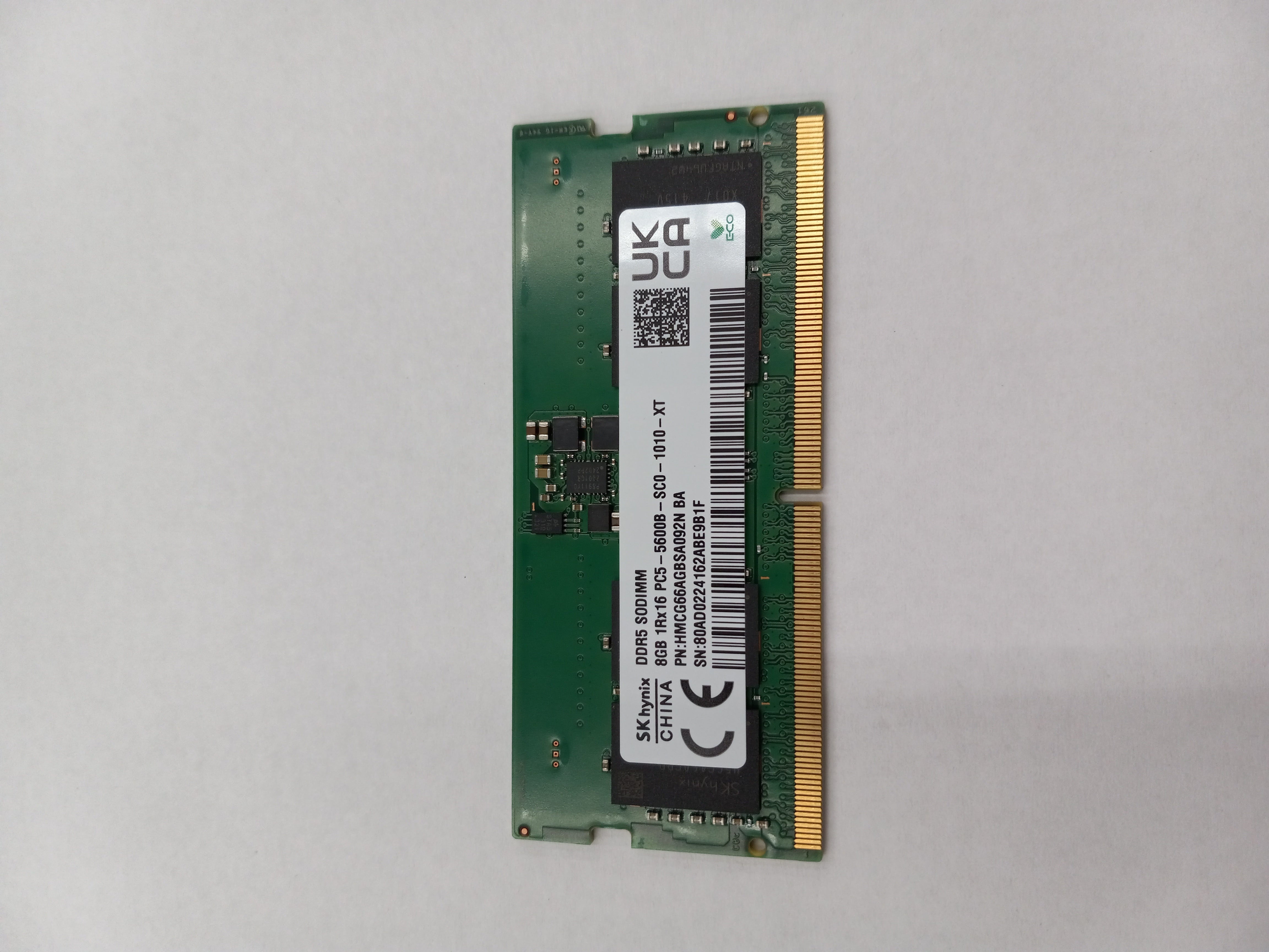 Memory>RAM - Desktop/Laptop - Hynix - HMCG66AGBSA092N-BA - Open Box