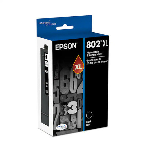 Printers>Supplies>Ink Cartridges and Printheads - Epson - T802XL120-S - New