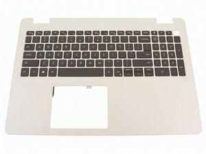 Dell W02KG Upper Case Palmrest Backlit Qwerty Keyboard Assembly