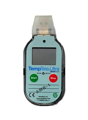 Sensitech TempTale Ultra 16k Flash Memory AMB Single Use Temperature