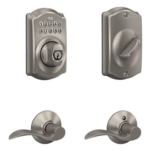 Electronics>Smart Home - Schlage Lock Company - FBE365VCAM619ACC - Used-Acceptable