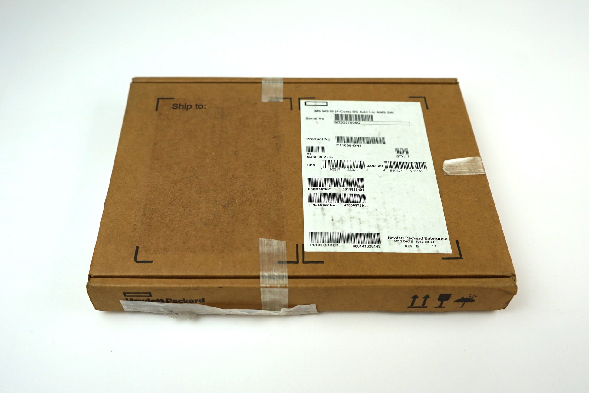 Servers>Software>Operating Systems - Hewlett-Packard - P11068-DN1 - New