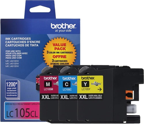 Printers>Supplies>Ink Cartridges and Printheads - Brother - LC-1053PKS - New