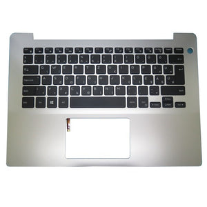Dell 7DMJX Palmrest Assembly with US International Backlit Qwerty