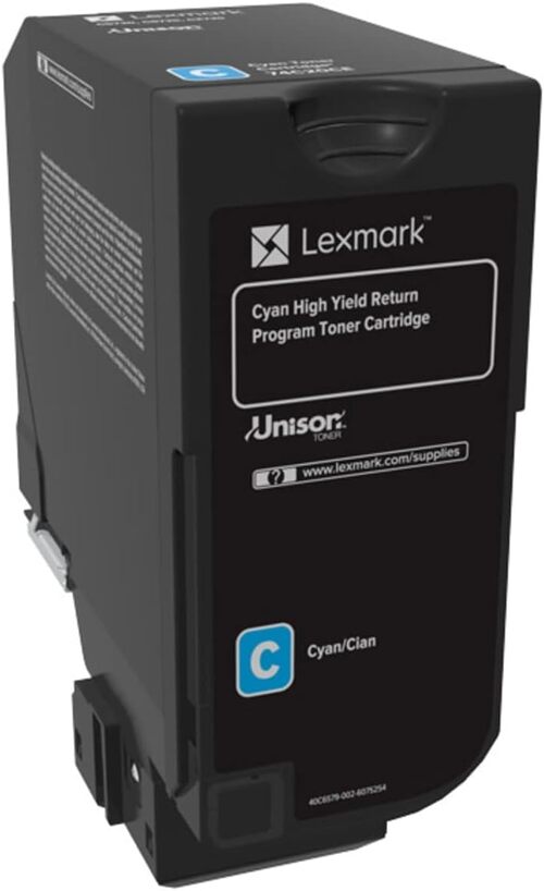 Printers>Supplies>Ink Cartridges and Printheads - Lexmark - 74C1HC0 - New