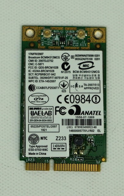Networking>Ethernet / Network / Wireless Cards - Dell - M348H - Open Box