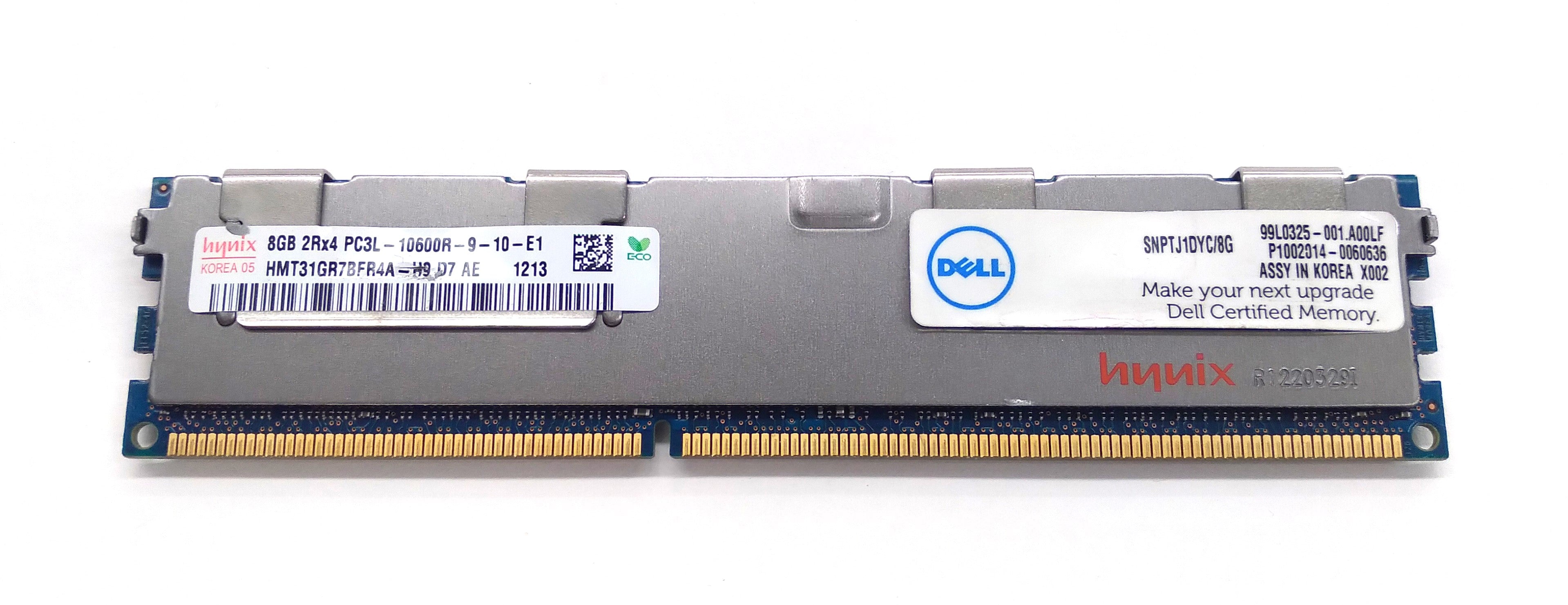 Memory>RAM - Server/Workstation - Dell - SNPTJ1DYC/8G - Open Box