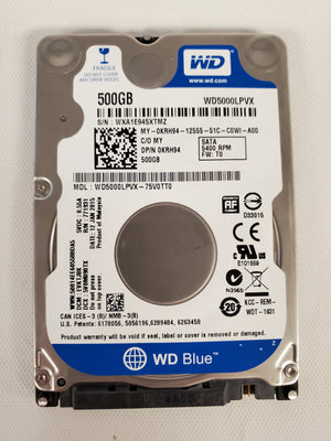 Dell KRH94 (Western Digital WD5000LPVX-75V0TT0) Hard Drive