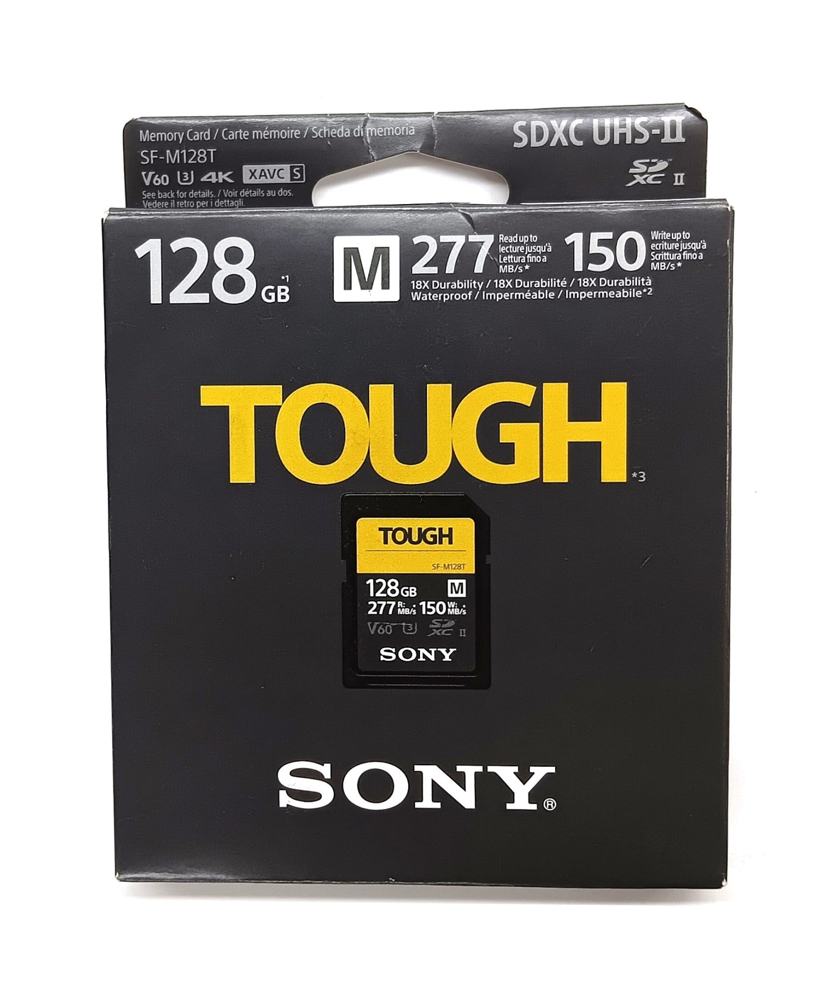 Drives & Storage>Flash Memory Cards - Sony - SF-M128T/T1 - Open Box