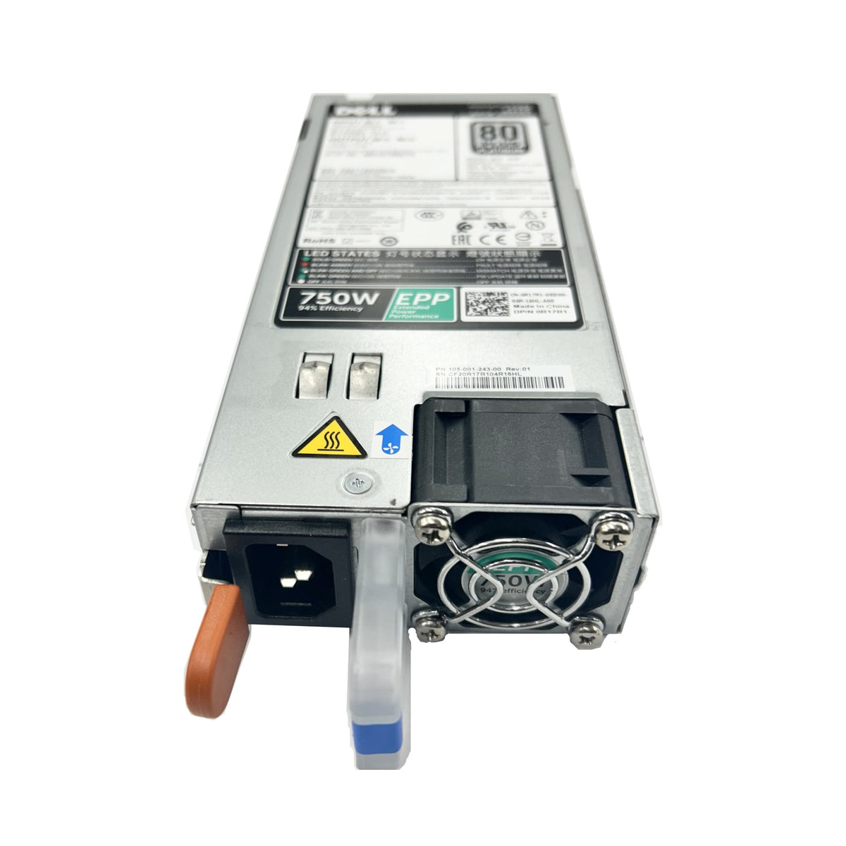 Servers>Server Options>Power Supplies - Dell - R17R1 - Open Box