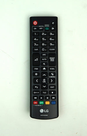 LG Remote Control for Select LCD Commercial Monitors/Signage
