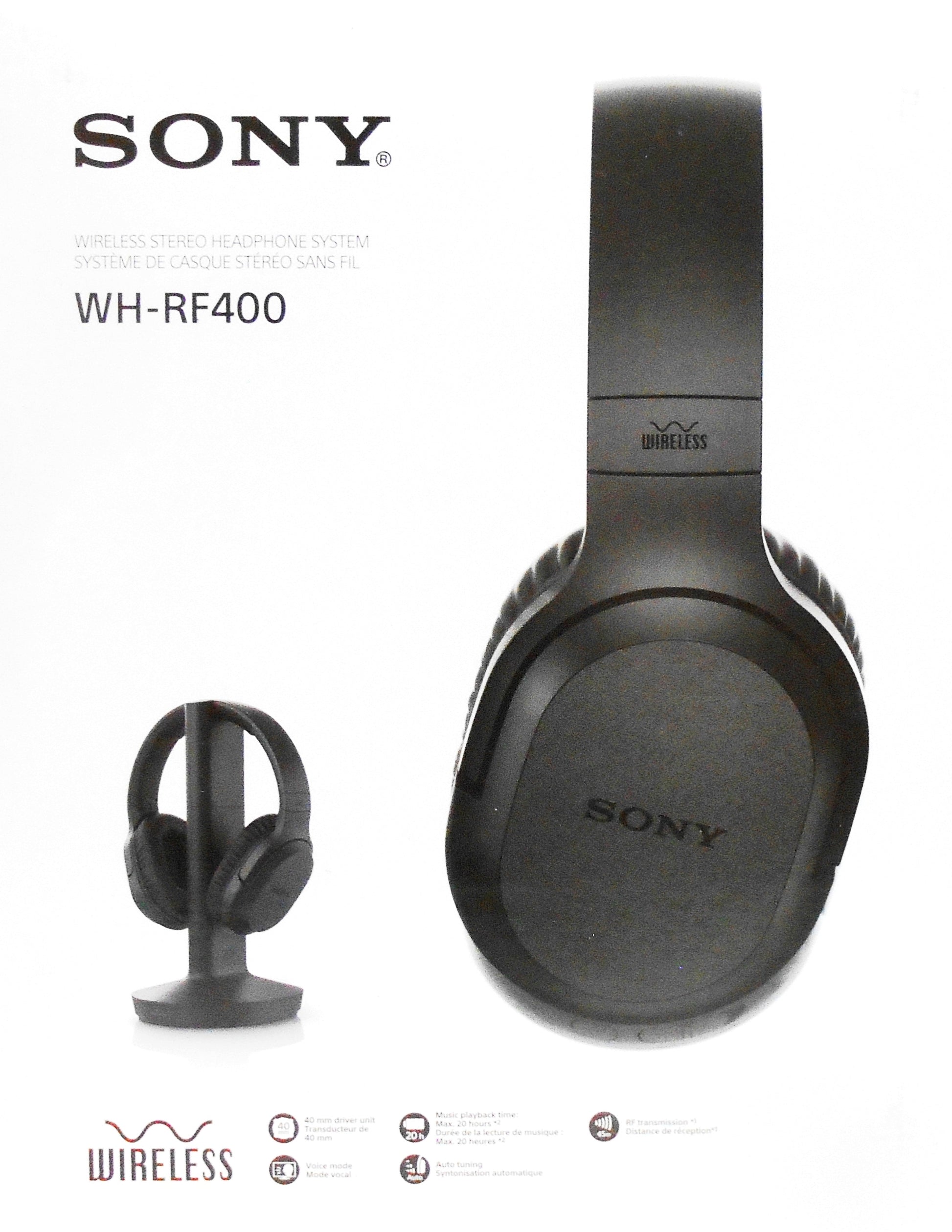 Multimedia>Headphones>Wireless - Sony - WH-RF400 - Open Box