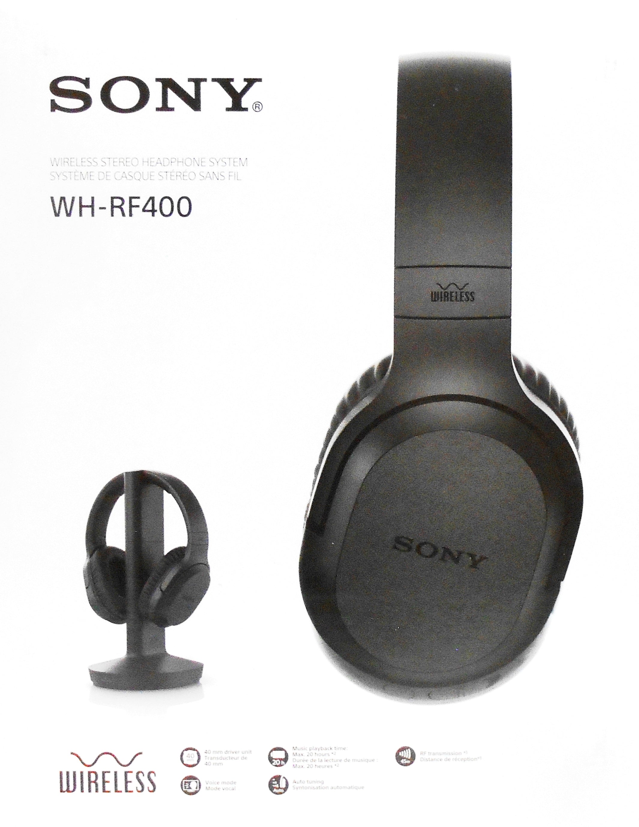 Multimedia>Headphones>Wireless - Sony - WH-RF400 - Open Box