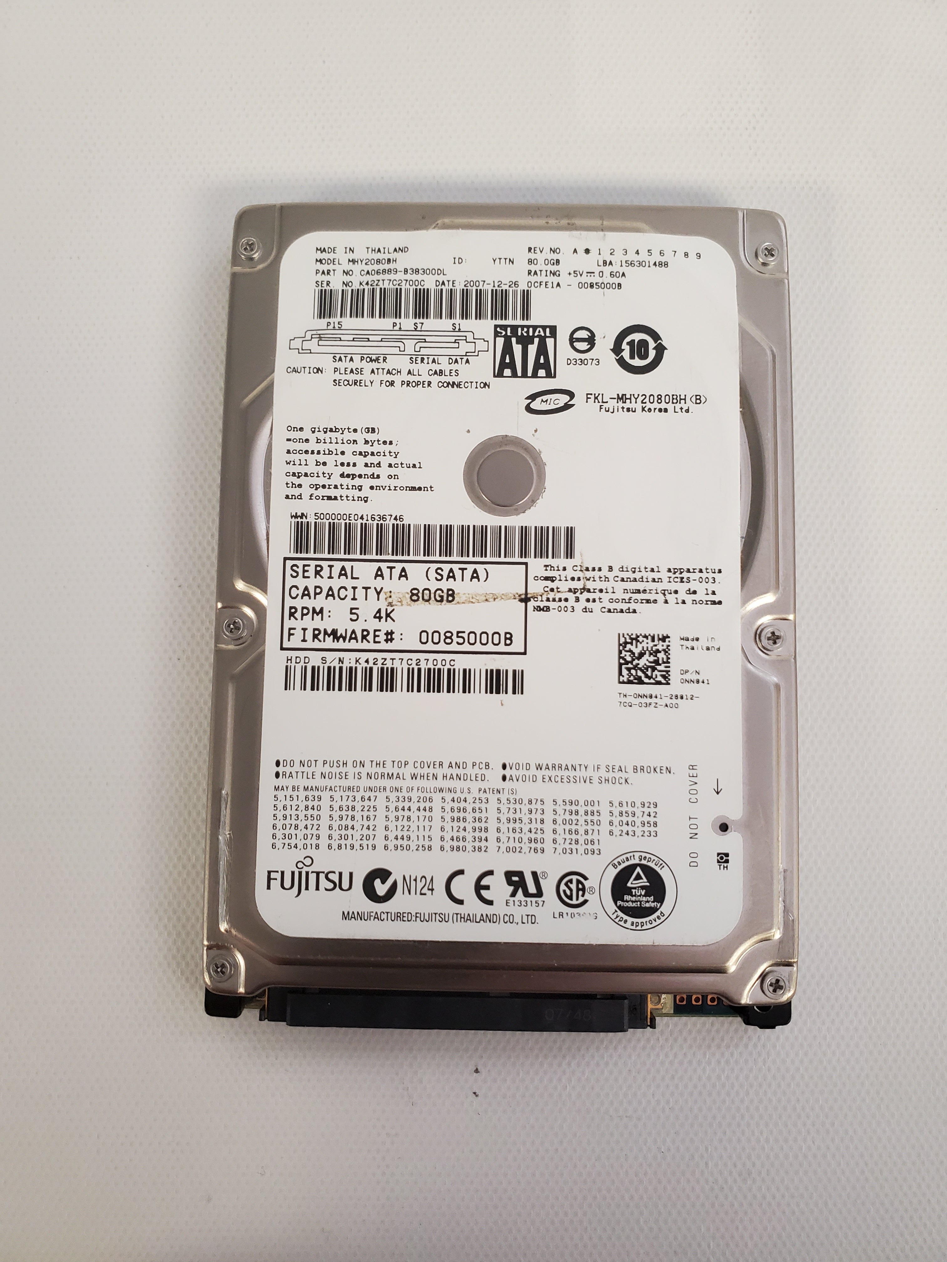 Drives & Storage>Internal Hard Drives>SATA - Dell - NN841 - Refurbished