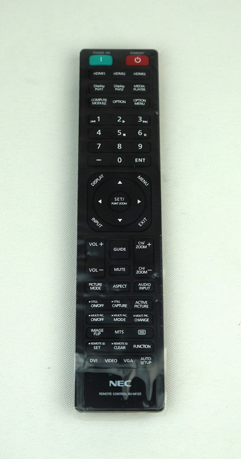 Video Components>Remote Controls - NEC - RU-M125 - New