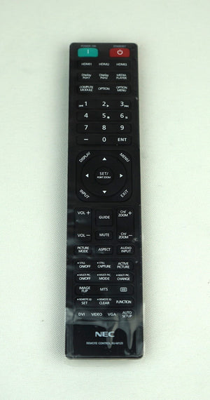 NEC RU-M125 Display Remote Control For MultiSync M751 Models