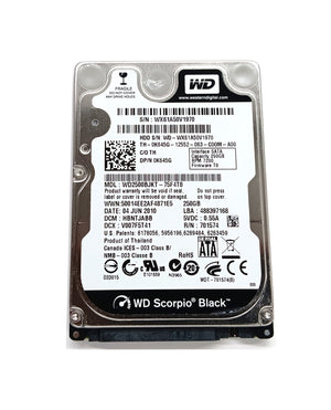 Dell K645G (Western Digital WD2500BJKT-75F4T0) 2.5 Inches Hard Drive
