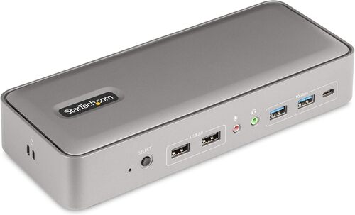 Laptops>Accessories>Docking Stations / Replicators - StarTech - 129N-USBC-KVM-DOCK - Open Box