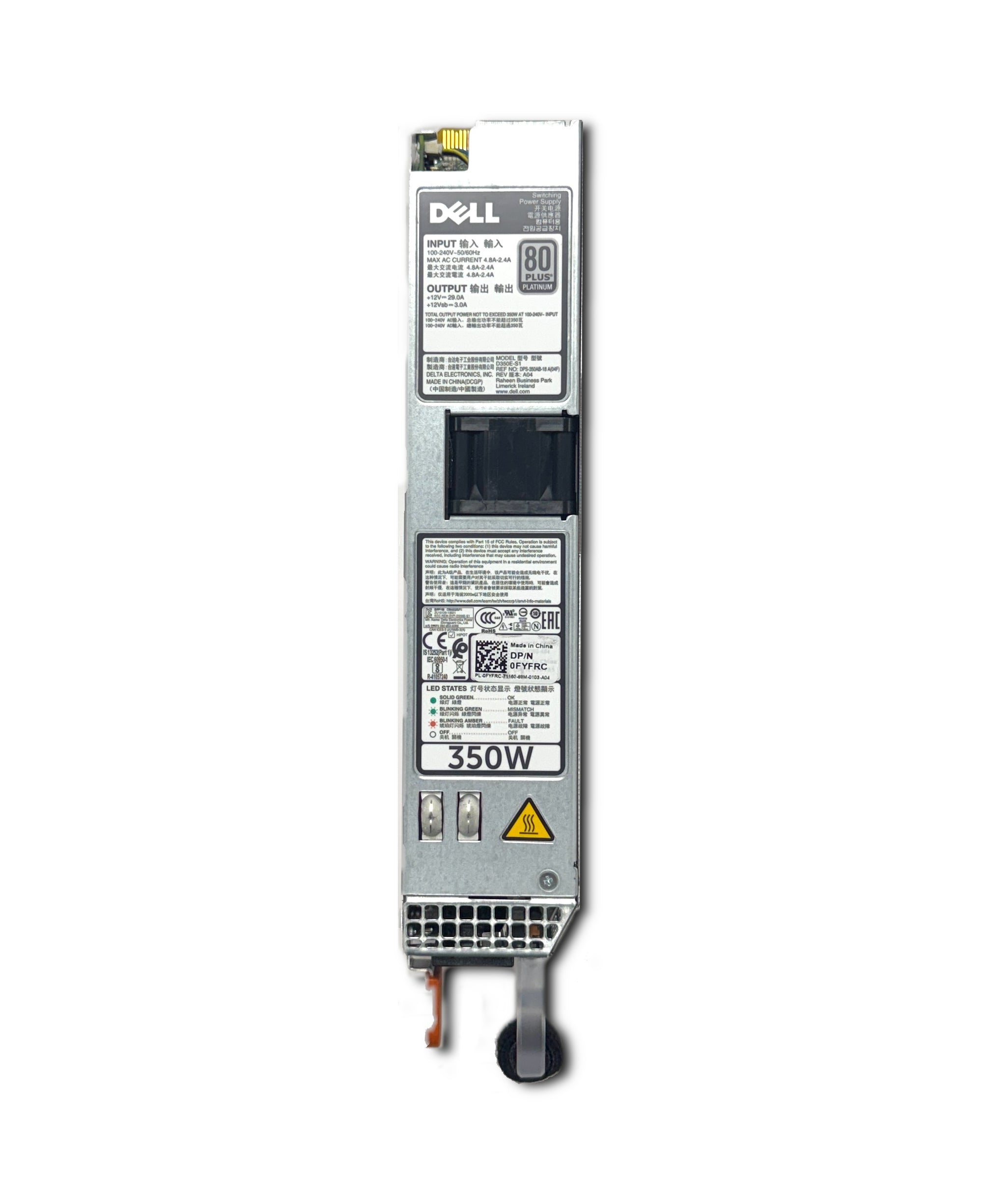 Servers>Server Options>Power Supplies - Dell - FYFRC - Open Box