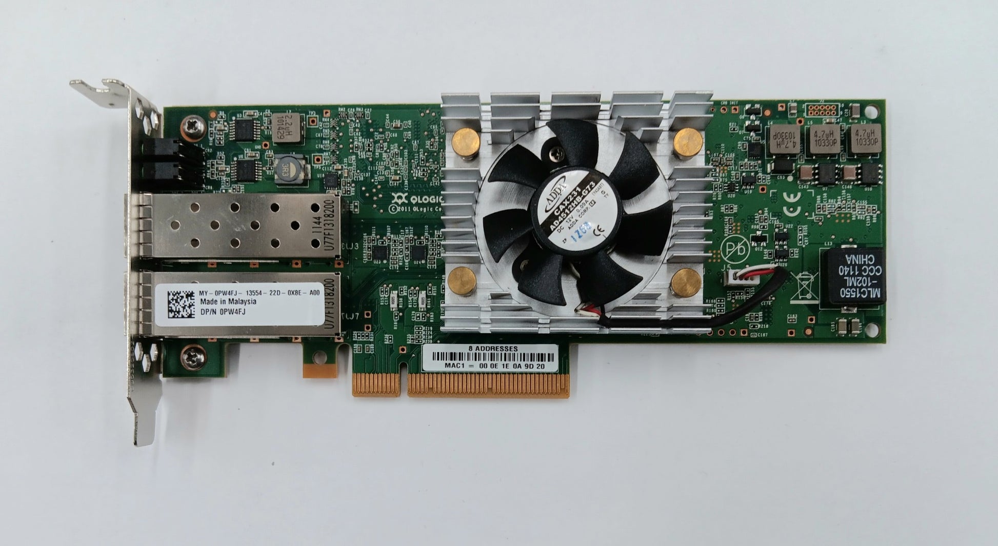 Servers>Server Options>Array Controllers / Fibre Controllers - Dell - PW4FJ - Open Box