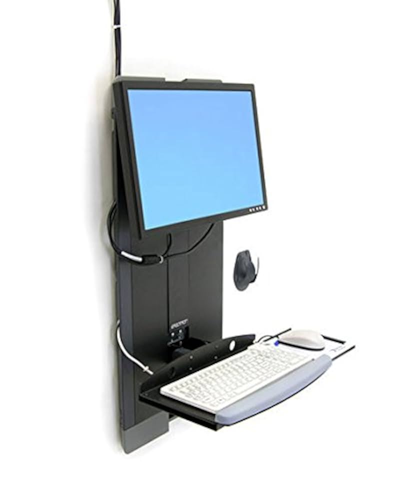 Monitors>Mounts & Stands - Ergotron - 60-593-195 - Open Box
