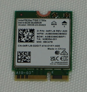 Intel Killer Be1750x Tri-band Wi-fi 7 / Bt 5.4 M.2 Pci-e Wireless Card