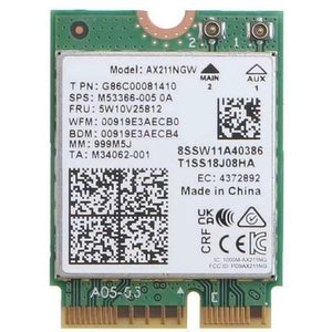 Dell G83J7 Intel AX211NGW Wireless Card