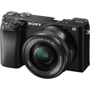 Cameras>Digital SLR Cameras - Sony - ILCE-6100K/B - Open Box