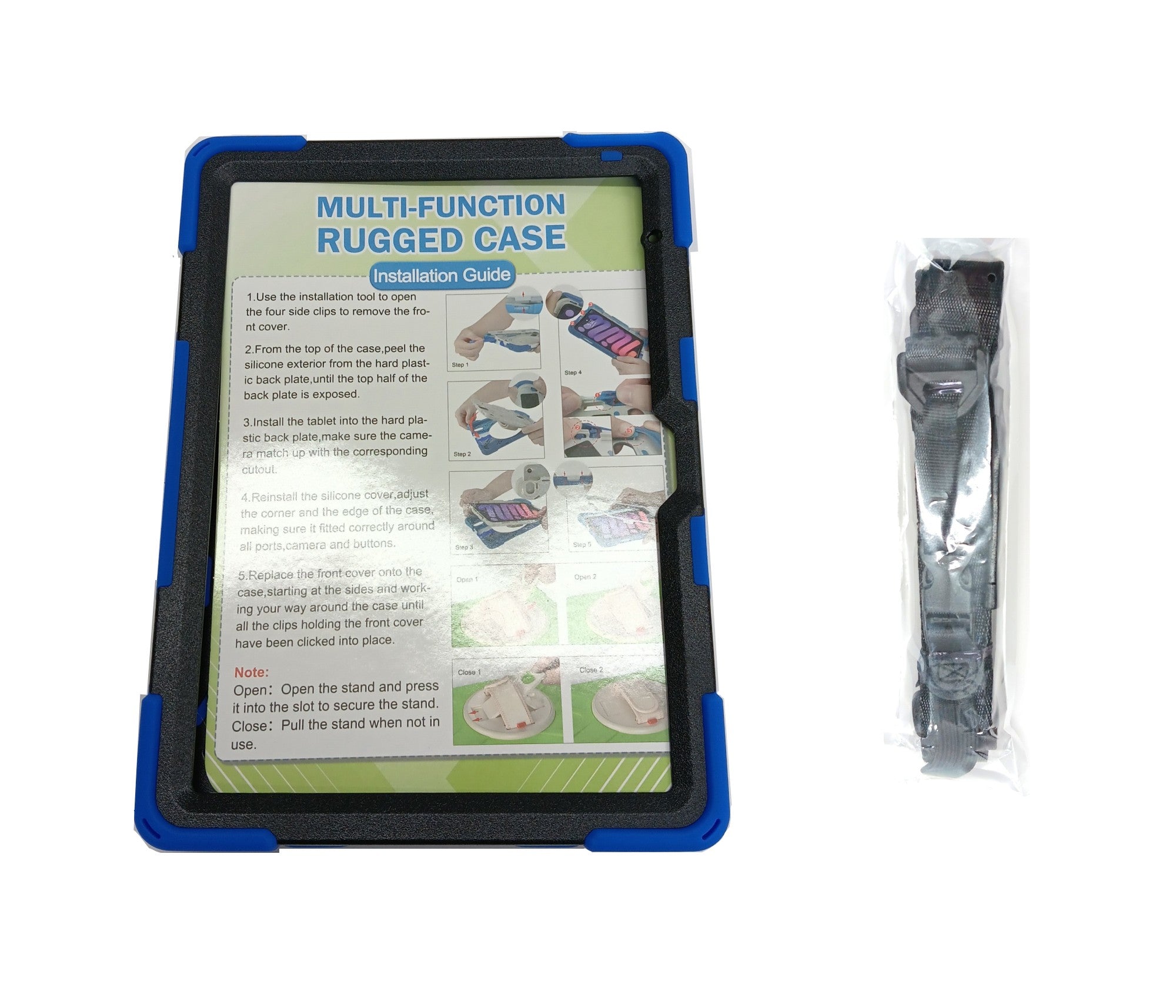 Laptops>Tablets>Covers, Cases & Sleeves - ZenRich - IPAD10THHDW-BLUE - New