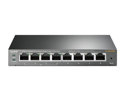 Networking>Network Hubs / Switches - TP-LINK Technologies - TL-SG108PE - Open Box