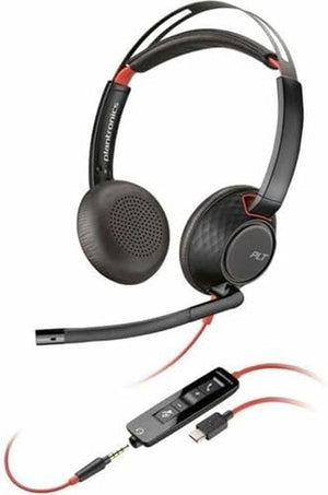 HP Poly Blackwire 5220 8M3W5AA Wired Stereo Headset