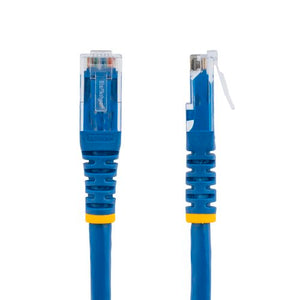 StarTech C6PATCH10BL Molded Patch Cord With Strain Relief