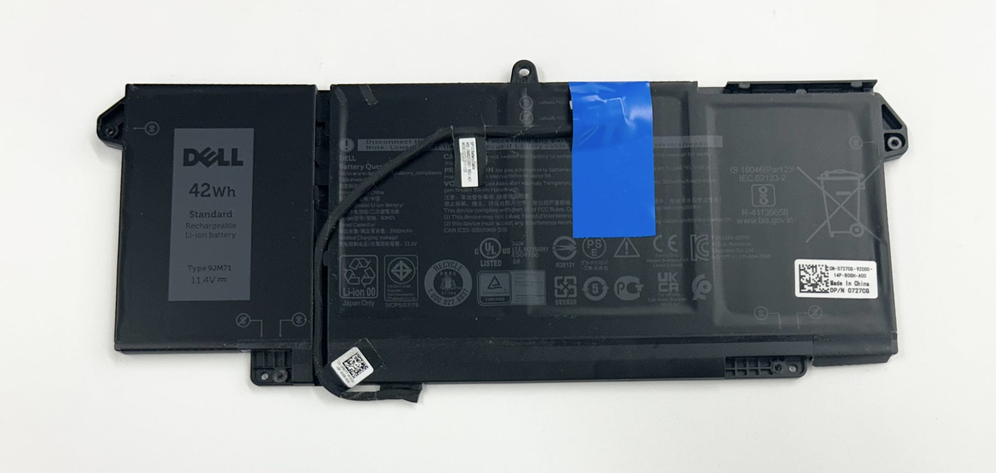 Components>Batteries>Laptops - Dell - 9JM71 - Open Box
