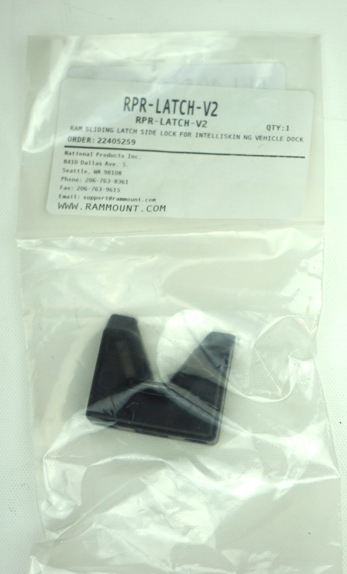 Laptops>Accessories>Stands/Mounts/Cooling Pads - Ram Mounts - RPR-LATCH-V2 - New