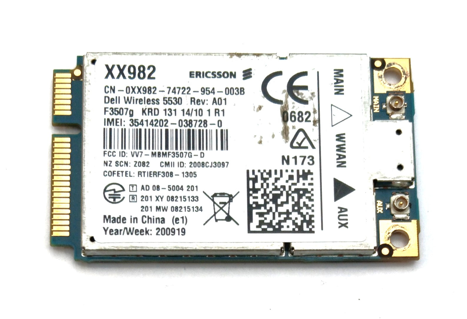 Laptops>Communications>Wireless - Dell - XX982 - Open Box