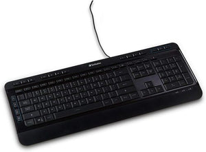 Verbatim VER99789 Illuminated Wired Keyboard