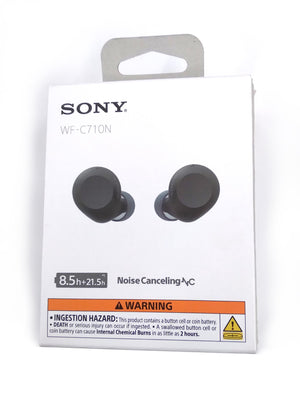 Sony WF-C710N/B Truly Wireless Noise Canceling Earbuds