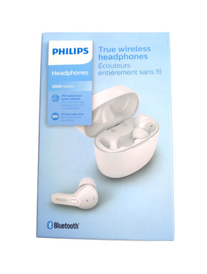 Philips T2206 TAT2206WT/00 True Wireless Earbuds