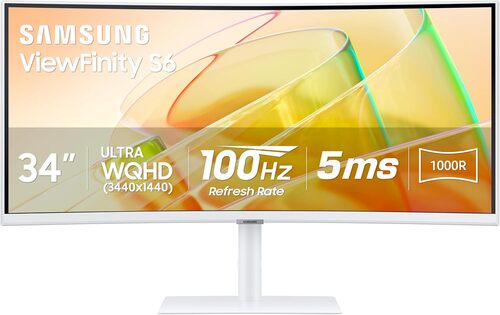 Monitors>Flat Panel Monitors (LCD)>30-34 Inch Monitors - Samsung - LS34C650TANXGO - Refurbished