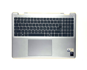 Dell 1NH2K Palmrest Backlit US Keyboard Assembly