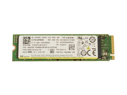 Drives & Storage>SSD Drives - Dell - XPWV2 - Refurbished
