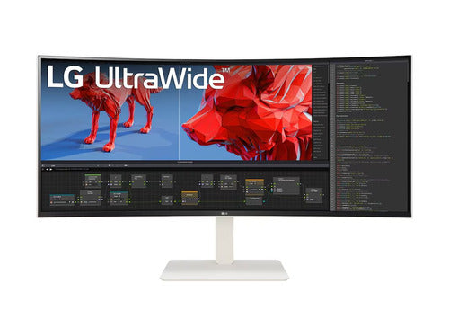 Monitors>Flat Panel Monitors (LCD)>35-39 Inch Monitors - LG Electronics - 38BR85QC-W - Open Box