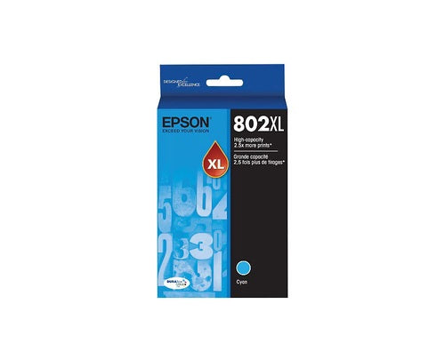Printers>Supplies>Ink Cartridges and Printheads - Epson - T802XL220-S - New