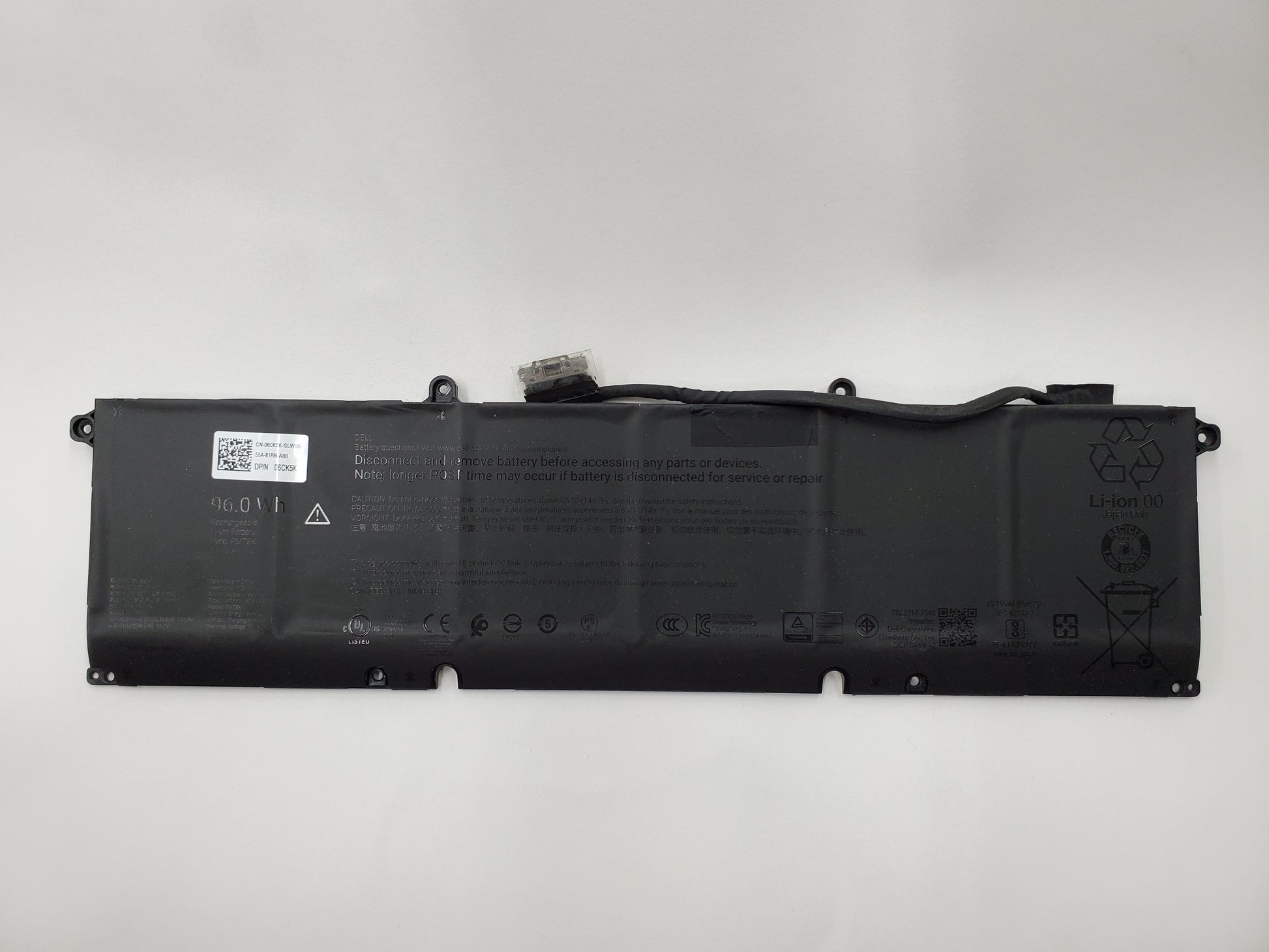 Components>Batteries>Laptops - Dell - 6CK5K - Open Box