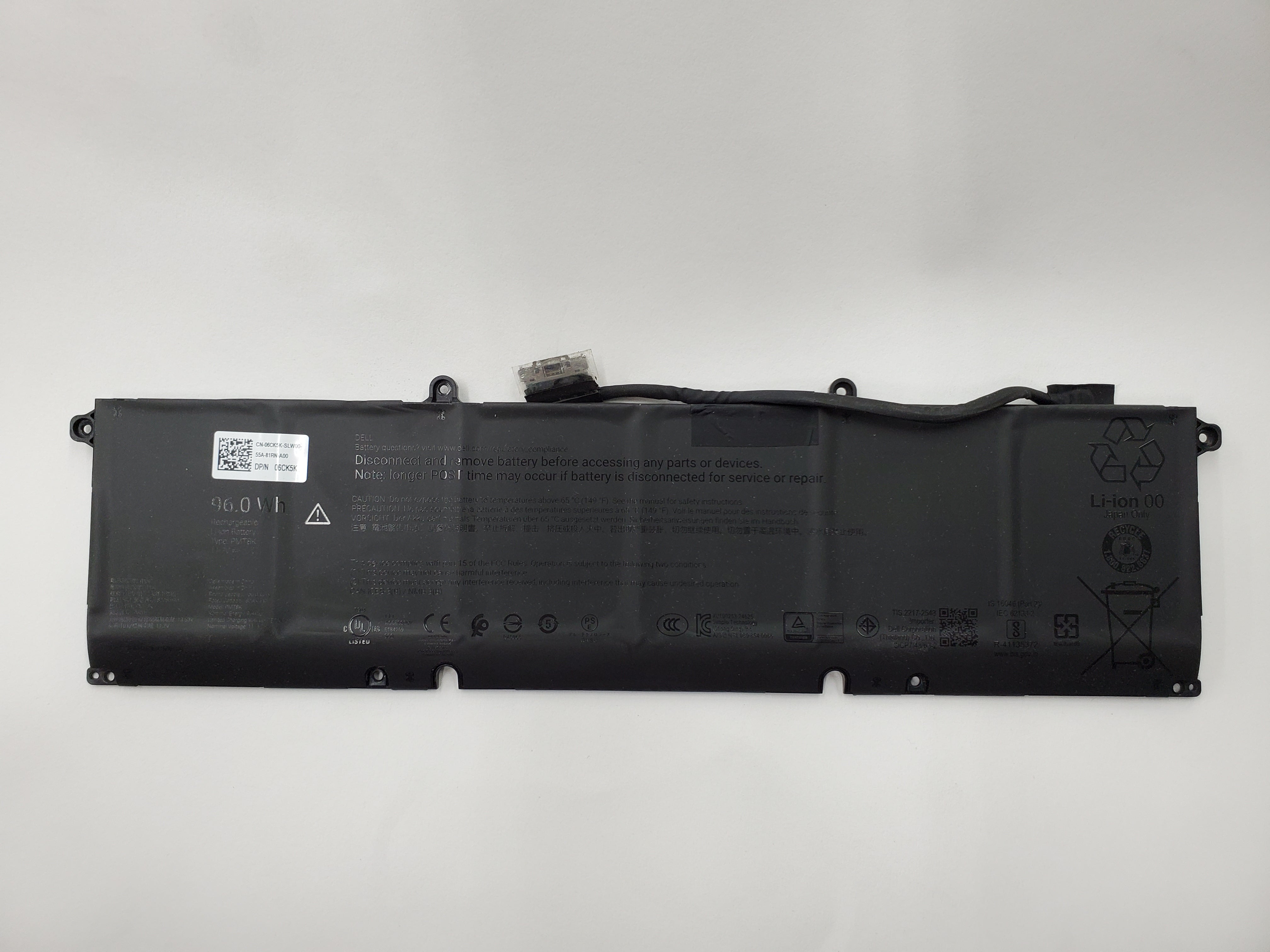 Components>Batteries>Laptops - Dell - 6CK5K - Open Box