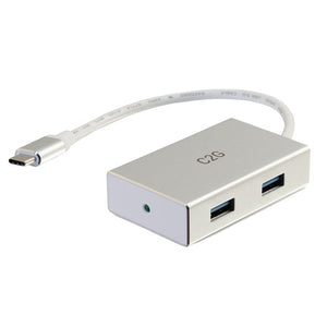 C2G 757120298274 USB C 3.0 to 4-Port USB Hub