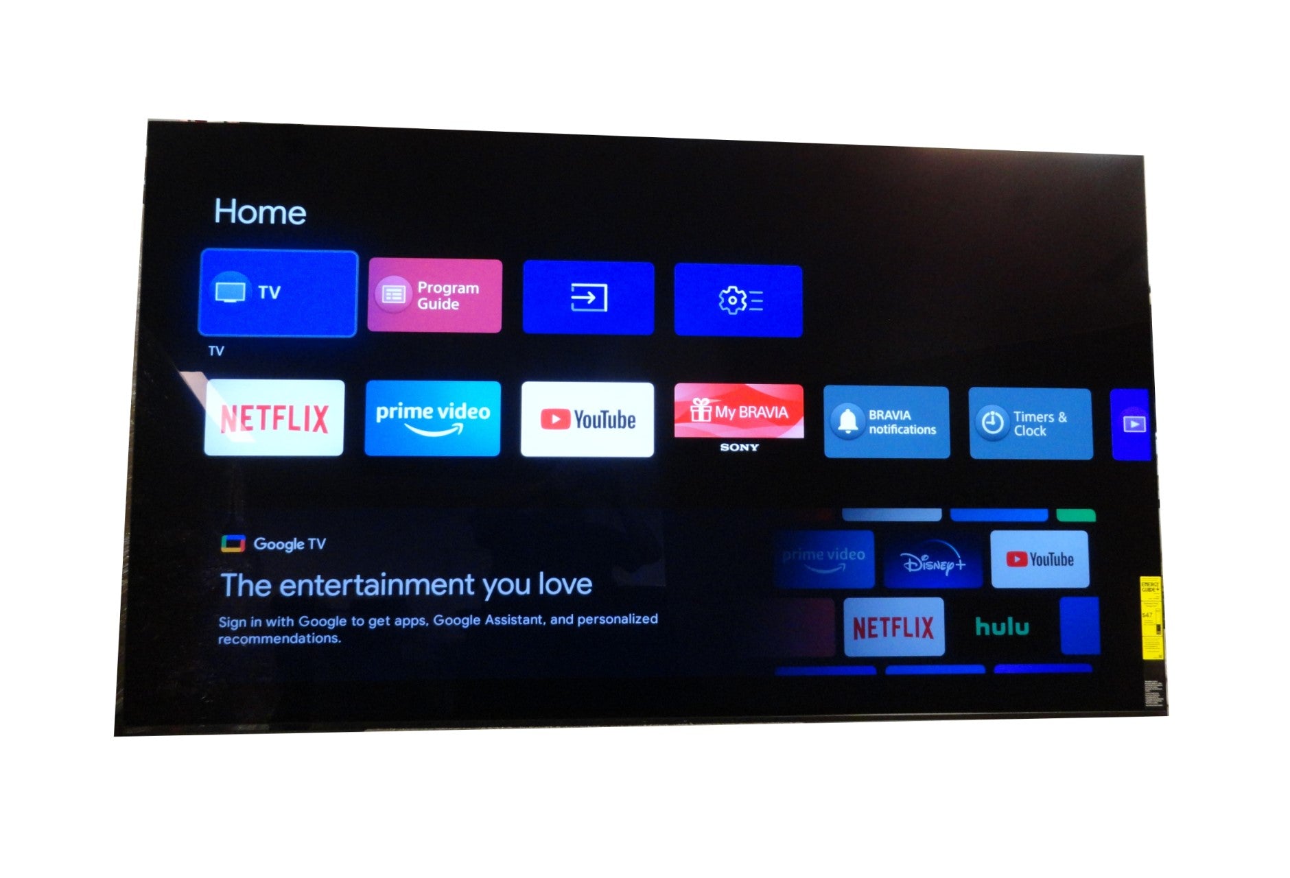 Televisions>LED/OLED/QLED TVs - Sony - XR-83A80L - New